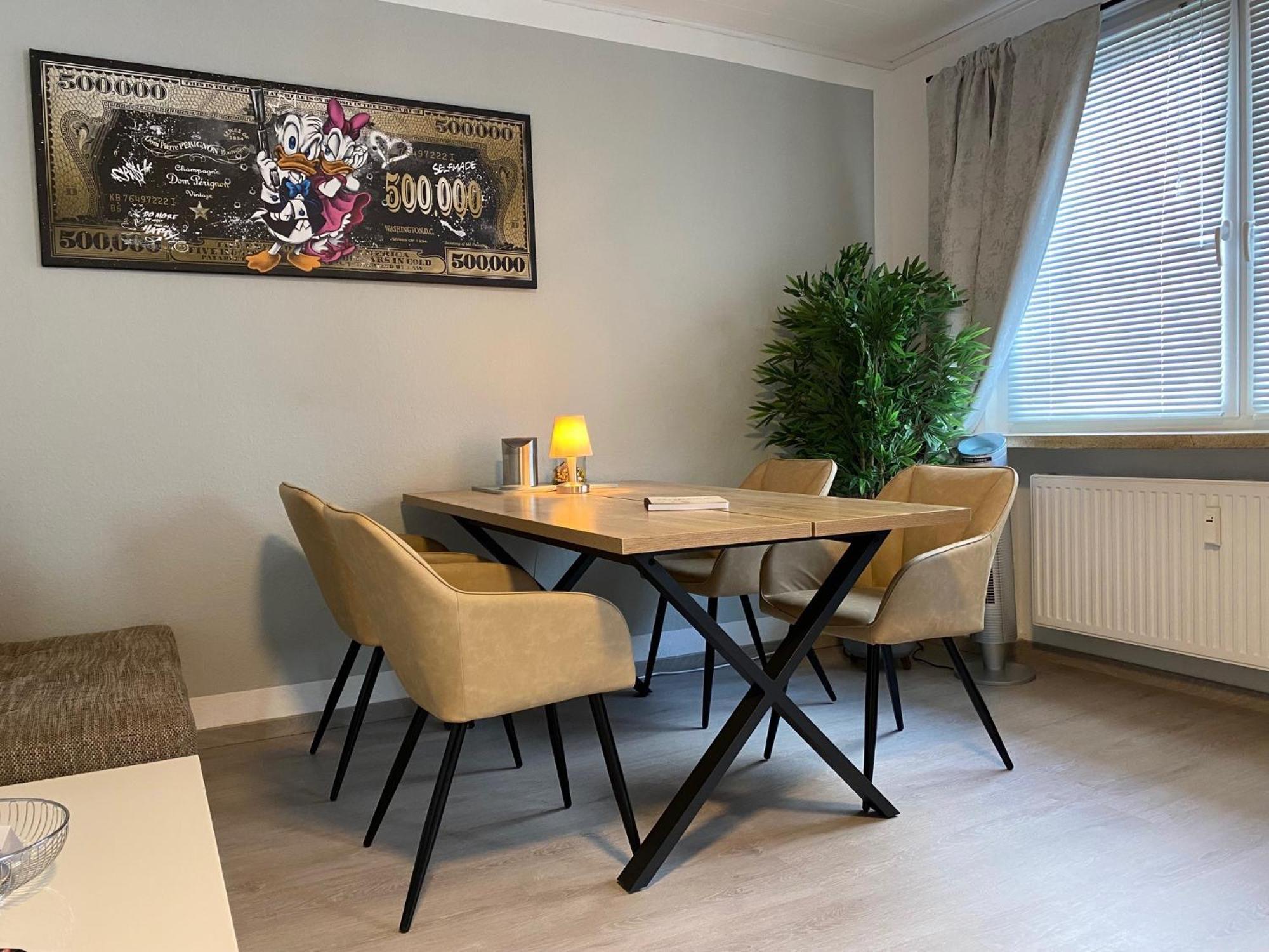 Ferien-Monteurwohnung Nom App1 Sky Terrasse High End Northeim Dış mekan fotoğraf